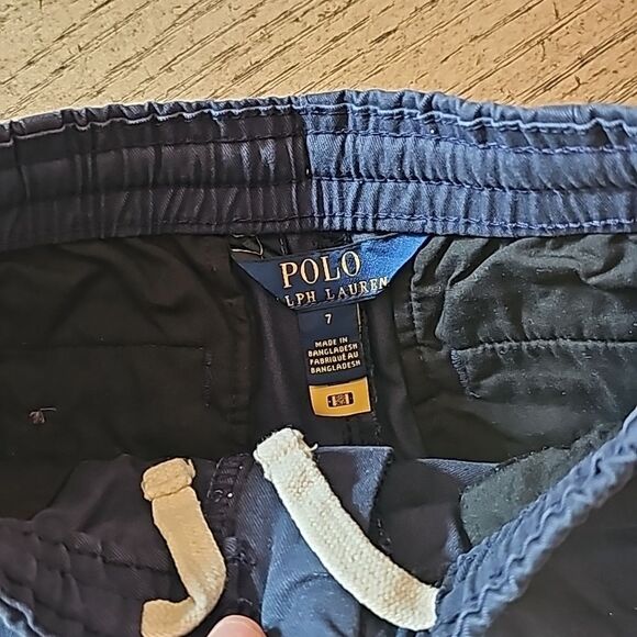 Navy cargo Shorts Polo Ralph Lauren size 7 - Picture 4 of 9